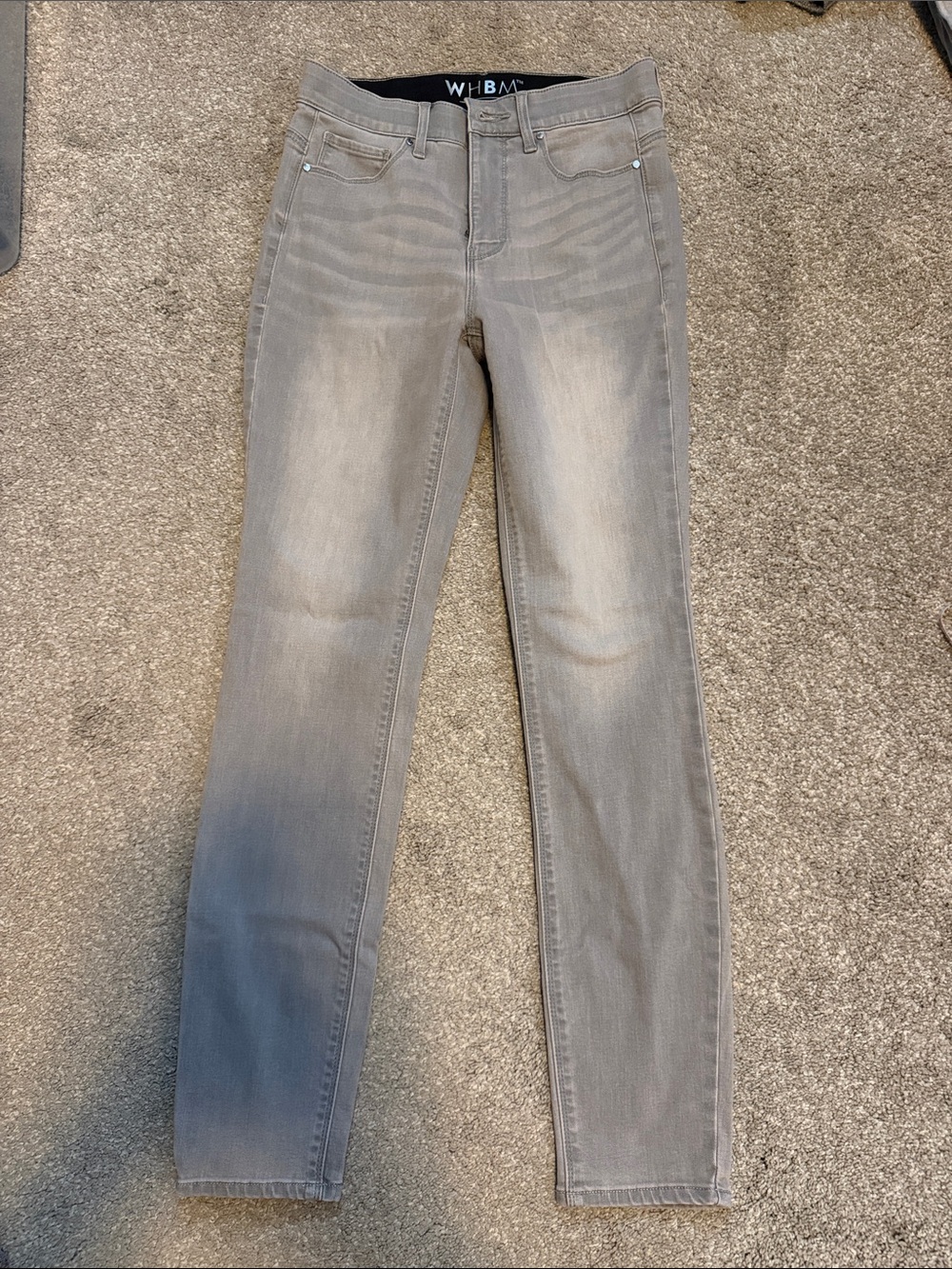 White House Black Market Women’s Light Gray Skinny Jeans
